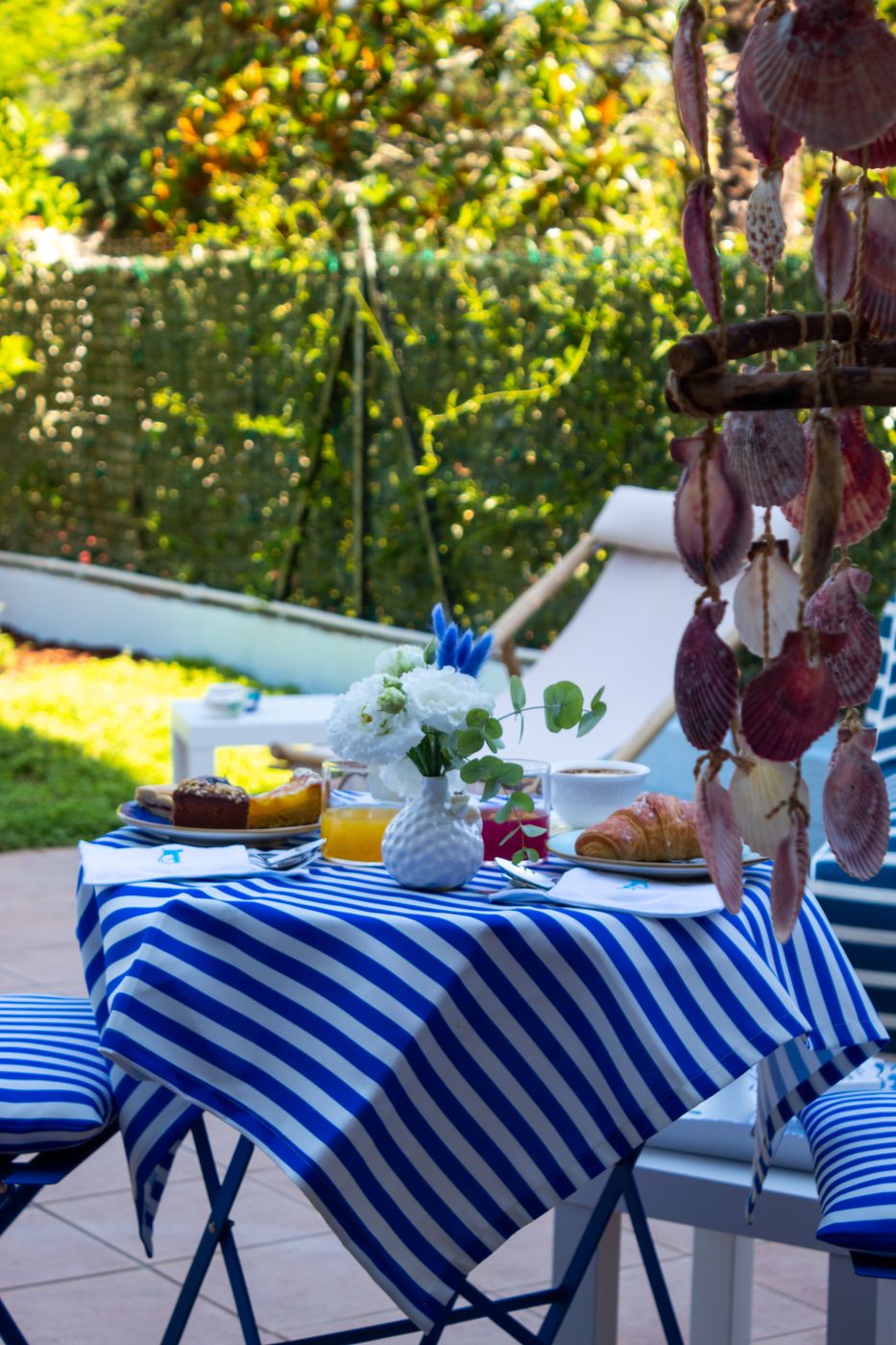 Der Garten des B&B